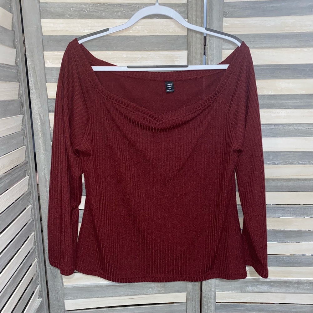 Shein Off Shoulder Top Sz 3XL - New